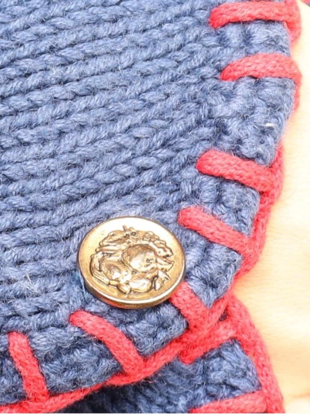 RARE Vintage EUC Heirloom Longaberger Basket Knit Sweater - Picture 3 of 5